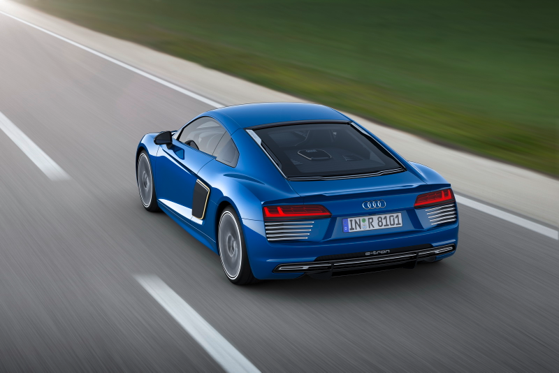 Illustration for article titled 2016 Audi R8 E-Tron: This Is Audi's 456 HP Electric Supercar Future